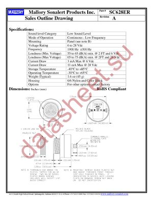 SC628ER datasheet  